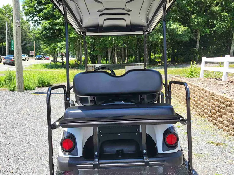 Used white gas 2013 Yamaha G29 lifted golf cart for sale in Long Pond, PA — photo 4