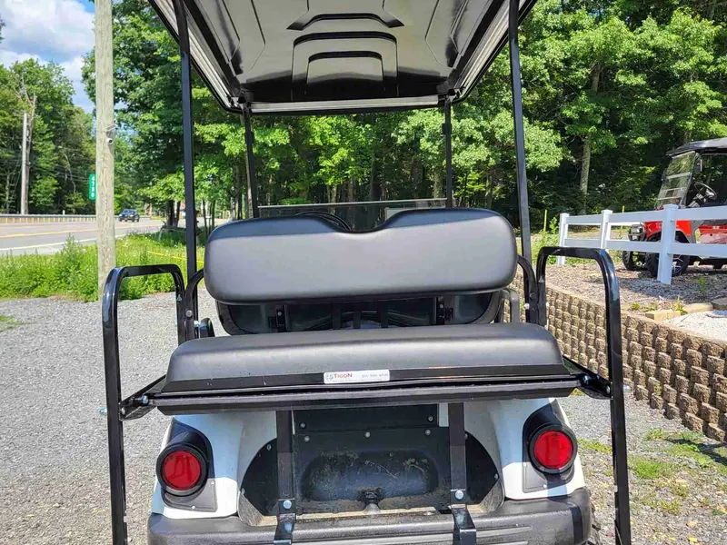 Used white gas 2013 Yamaha G29 lifted golf cart for sale in Long Pond, PA — photo 4